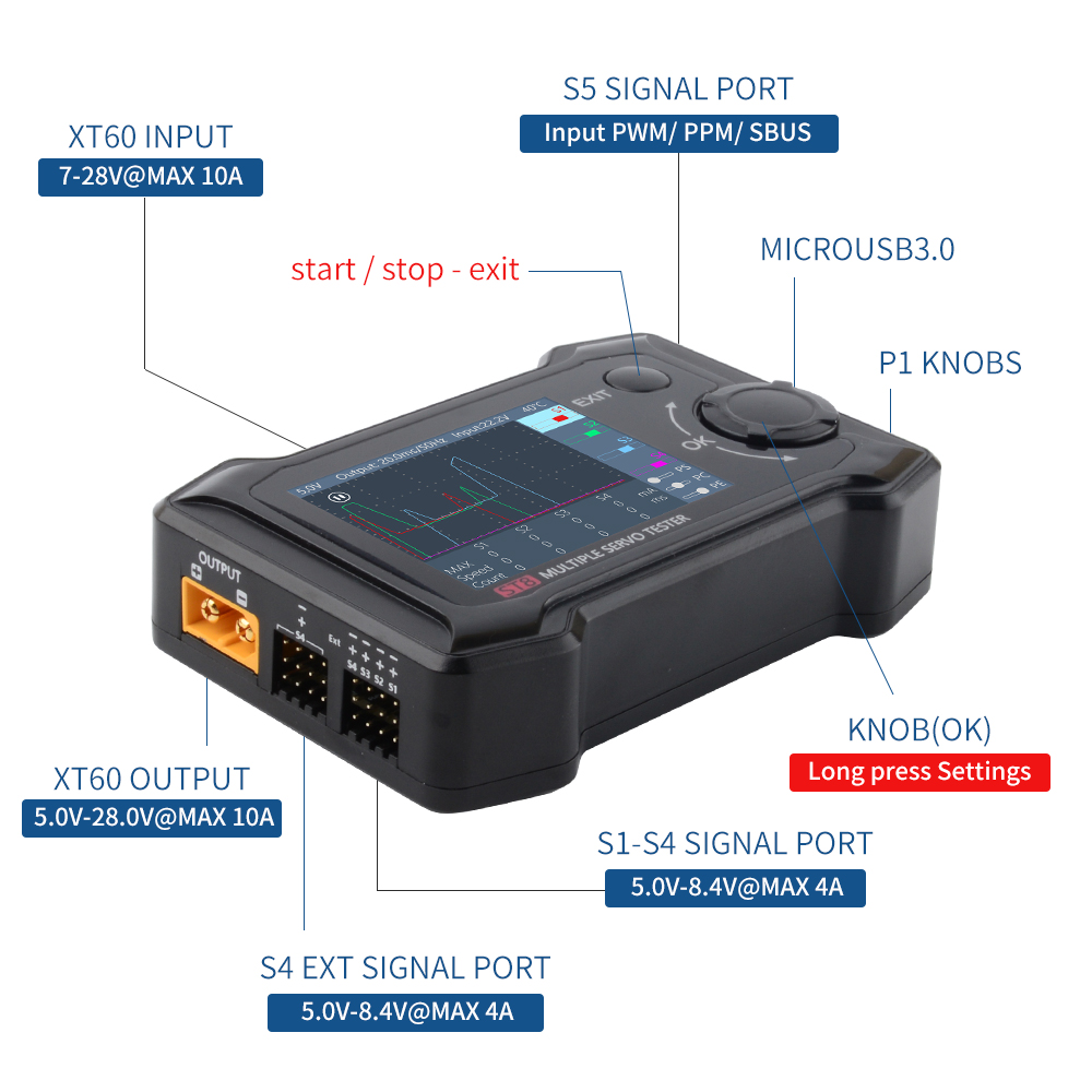 ToolkitRC ST8 Servo Comprehens - Brushless Motor Thrust Test Stand ulasan dan harga