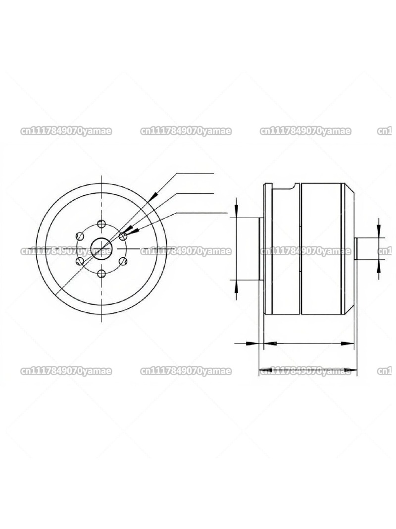 FOR DM-H3510 BLDC Hub Motor 24 - Direct Drive Servo Motor Robotics ulasan dan harga